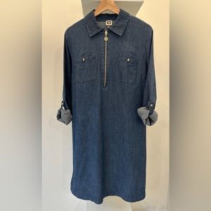 Anne Klein Denim Dress, Size 8